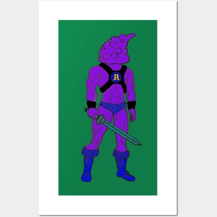 Prince Algor Purple Large Art Posters and Art